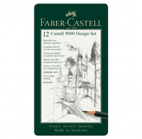 Σετ Μολύβια Γραφίτη 9000 12τεμ. 119064 Faber Castell Σετ Μολύβια Γραφίτη 9000 12τεμ. 119064 Faber Castell