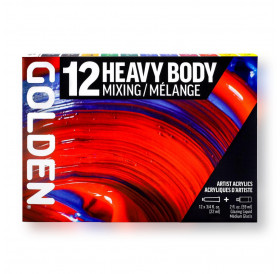 Σετ Ακρυλικά Heavy Body Mixing Set 15τεμ. Golden