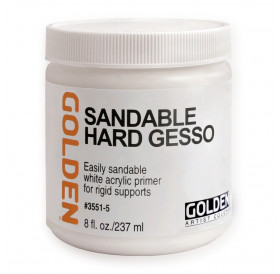 Sandable Hard Gesso 237ml Golden