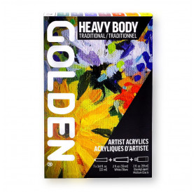 Σετ Ακρυλικά Heavy Body Traditional Set 9τεμ Golden