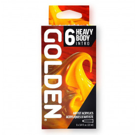 Σετ Ακρυλικά Heavy Body Intro Set 6 Τεμ. 22ml Golden