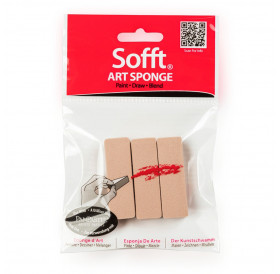 Σπάτουλα Sofft Sponge Bar Flat 3τεμ PanPastel