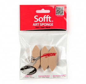 Σπάτουλα Sofft Sponge Bar Point 3τεμ PanPastel