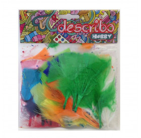 Φτερά Marabou 60τεμ Assorted