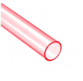 Διάφανο Στρόγγυλο Κόκκινο 2x3x0,08mm 33cm