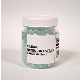 Διάφανα Large Resin Crystals 6-12mm 250ml - 350g