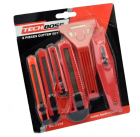 Κοπίδια Πλαστικά 6τεμ Techboss Κοπίδια Πλαστικά 6τεμ Techboss