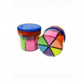 Χρυσόσκονη Σετ 6 Fluo χρώματα 6x10g