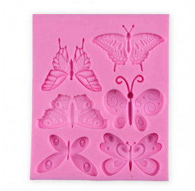 Καλούπι Σιλικόνης 11,9x9,4x0,7 Butterflies