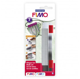 Λεπίδες Σετ 3τεμ Για Fimo