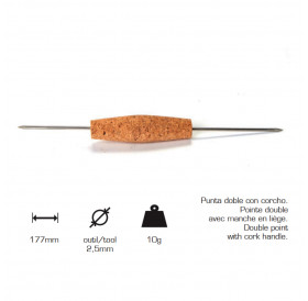 Πούντα Χαρακτικής Διπλή με Φελό Νο48 Αrtools