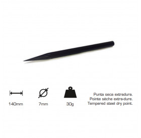 Πούντα Χαρακτικής Tempered All Steel Dry Point 49A Αrtools