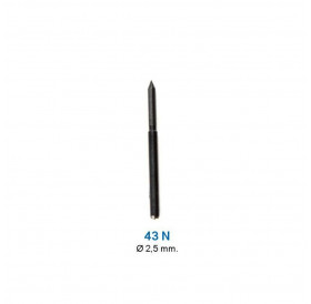 Μύτη Πούντας 43N Φ2,5mm Χαρακτικής για 40Η & 41Η Αrtools