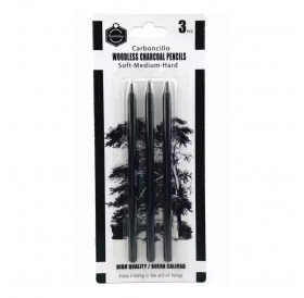Μολυβοκάρβουνο Woodless Σετ Hard-Medium-Soft Μολυβοκάρβουνο Woodless Σετ Hard-Medium-Soft