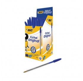 Κουτί 50τεμ Cristal Original 1,0mm Blue BIC