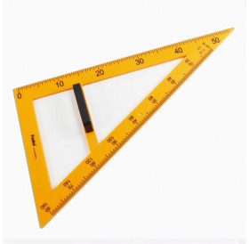 Τρίγωνο Πίνακος 60° 50cm Πλαστικό