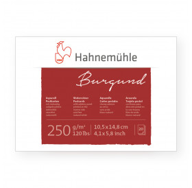 Μπλοκ με 20 Κάρτποστάλ 10,5x14,8cm 250gr Burgund Hahnemuhle Μπλοκ με 20 Κάρτποστάλ 10,5x14,8cm 250gr Burgund Hahnemuhle