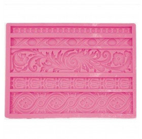 Καλούπι Σιλικόνης 19,8x12,5x0,9cm Classic Border