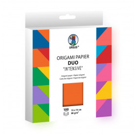 Χαρτιά Origami Duo Intensive 80g 15x15cm 100φύλλα Ursus Χαρτιά Origami Duo Intensive 80g 15x15cm 100φύλλα Ursus