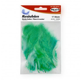 Φτερά Marabou 10-12cm 17τεμ Green