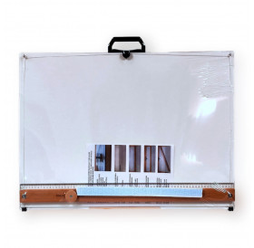 Πινακίδα Με Παραλληλογράφο Ξύλινο Full 60x80cm