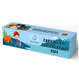 Ξυλογλυπτικής Spruce Tree Σετ DIY08 BeaverCraft