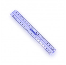 Χάρακας Πλαστικός Με Εργονομική Λαβή 20cm