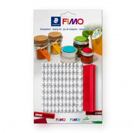 Σφραγίδα Γράμματα-Αριθμοί (Λατινικά) Fimo