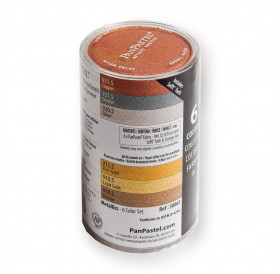 Παστέλ Σετ 6 Metallic Shades Set PanPastel