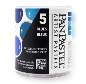 Παστέλ Σετ 5 Blue Shades Set PanPastel