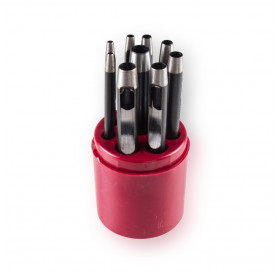 Σγρόμπιες Carbon Steel Για Διάτρηση Δερμάτων 9τεμ 2,5mm-10mm
