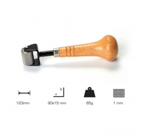 Roulette Mushroom Handle Coarse 20x15mm Artools