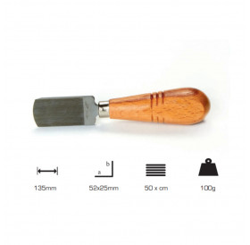 Mezzotint Rocker 50 Lines 25mm Artools