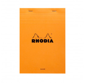Μπλοκ Rhodia 16 14,8x21cm Blank Λευκό 80g 80φυλλο ClairefontaineRhodia Μπλοκ Rhodia 16 14,8x21cm Blank Λευκό 80g 80φυλλο ClairefontaineRhodia