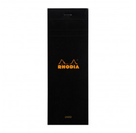 Μπλοκ Rhodia 8 7,4x21cm Lined White 80g 80φυλλο ClairefontaineRhodia Μπλοκ Rhodia 8 7,4x21cm Lined White 80g 80φυλλο ClairefontaineRhodia