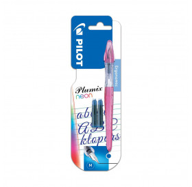 Πένα Plumix Ergonomic Medium Με 3 Αμπούλες Pilot Πένα Plumix Ergonomic Medium Με 3 Αμπούλες Pilot