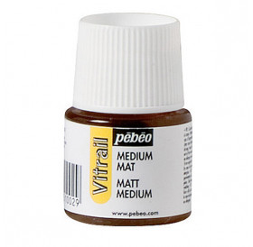 Matt Medium Για Vitrail 45ml Pebeo