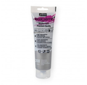 Ακρυλικό Decocreme 120ml Silver Pebeo