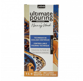Ultimate Pouring Medium by Nancy Wood 1Lt Pebeo