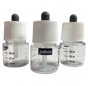 Βάζα Κενά Με Σταγονόμετρο 45ml 3τεμ Pebeo
