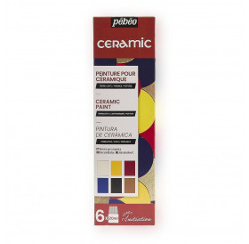 Σμάλτα Καλυπτικά Ceramic Initation Set 6x20ml Pebeo Σμάλτα Καλυπτικά Ceramic Initation Set 6x20ml Pebeo