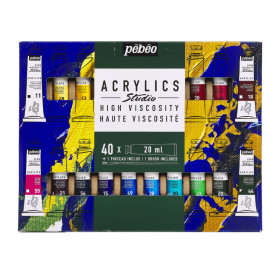 Σετ Ακρυλικού Studio 40τεμ 20ml Pebeo