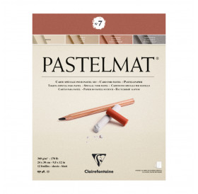 Μπλοκ PastelMat 24x30cm 360g Νο7 12φ Clairefontaine Rhodia