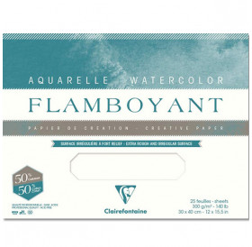 Μπλοκ Flamboyant 24x32cm 300g 20φ Clairefontaine Rhodia Μπλοκ Flamboyant 24x32cm 300g 20φ Clairefontaine Rhodia