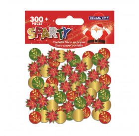 Χάρτινα Confettis Christmas Party 15gr 300+τεμ