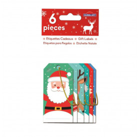 Ταμπελάκια Χριστουγεννιάτικα Gift Labels 6pc 8x12cm