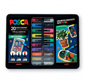Μαρκαδόροι Pop Colours Posca Σετ 20τεμ