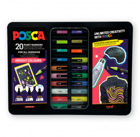 Μαρκαδόροι Groovy Colours Posca Σετ 20τεμ