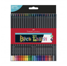 Σετ Μολύβια Black Edition 24τεμ 116424 Faber Castell Σετ Μολύβια Black Edition 24τεμ 116424 Faber Castell