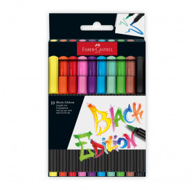 Μαρκαδόροι Σετ 10τεμ Black Edition 116451 Faber Castell Μαρκαδόροι Σετ 10τεμ Black Edition 116451 Faber Castell